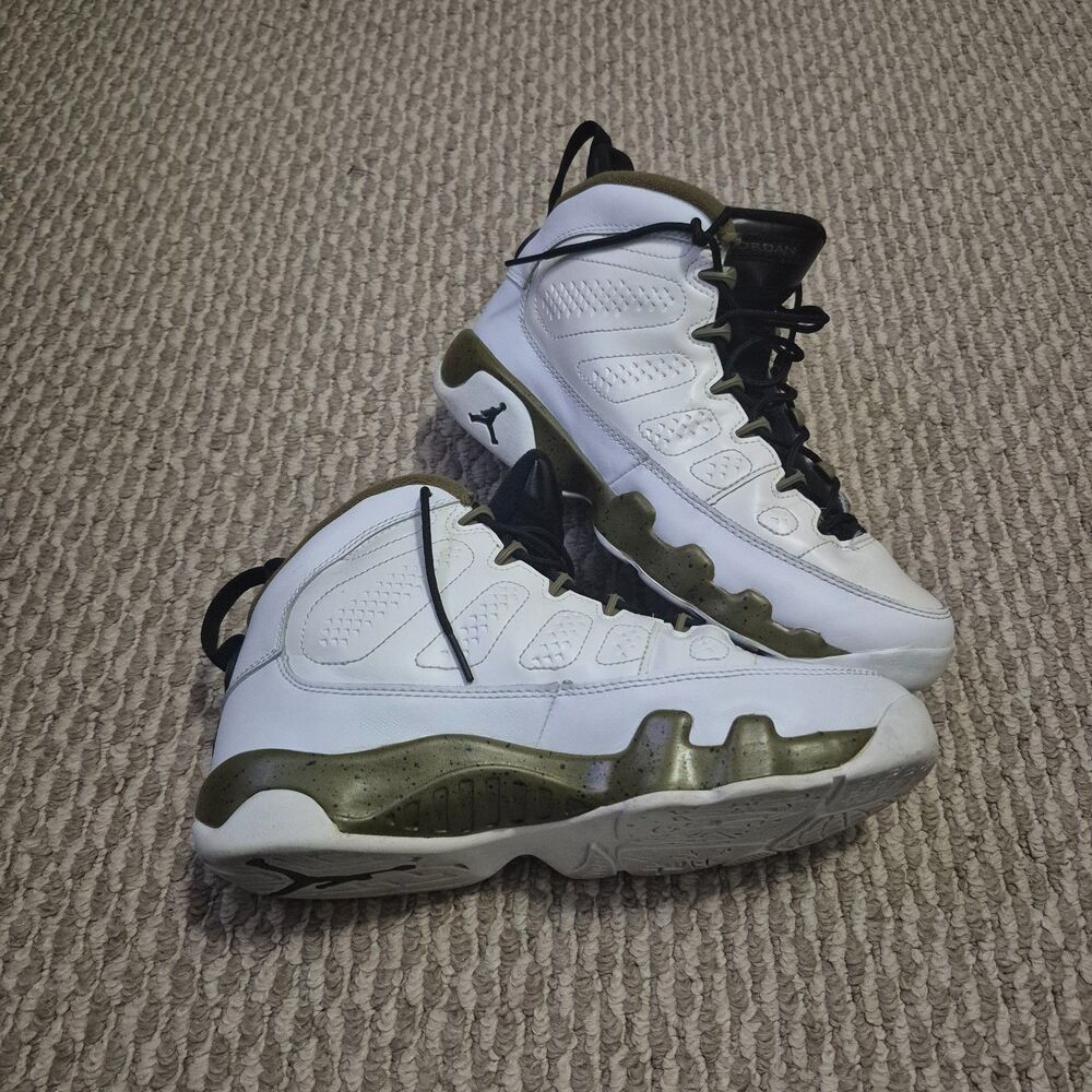 Air Jordan 9 Retro Statue (GS) 2015 302359-109 Youth Size 7Y